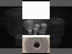 OD25mm ضغطت شبكة السلك الخيطية مرشح السائل الغاز 0.55mm 100 شبكة / بوصة