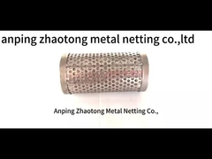 PP / SS316 نسيج شبكة الخيوط 0.5mm قطرها 1000mm عرض حبة موجية شكل