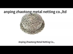 الصلب المقاوم للصدأ الشبكة المرشحة المضغوطة مع السطح الملمع