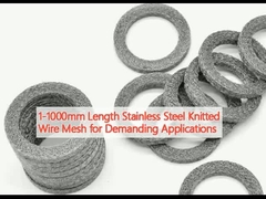 1-1000mm الطول الفولاذ المقاوم للصدأ شبكة السلك الخيط للتطبيقات المطالبة