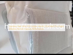 سلك الفولاذ المقاوم للصدأ 310 شبكة سلك نسيج النحاس لتحقيق أداء فعال للغاية في التقاط الجسيمات