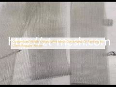 Customized Width Knitted Wire Mesh Galvanized Or Painting As Client Require Woven