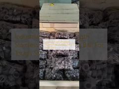 كرة تنظيف صناعية من الفولاذ المقاوم للصدأ بقوة 4*2 مم للبقع الصعبة