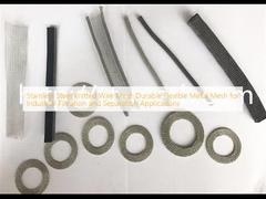 الشبكة السلكية المعدنية المرنة الصلب المقاوم للصدأ للتطبيقات الصناعية للتصفية والفصل