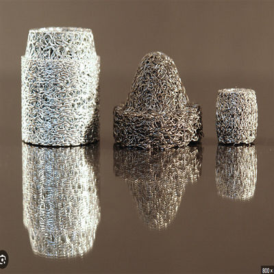 قطر السلك 0.08 - 0.5 ملم الشبكة السلكية المضغوطة الخيط للأنواع صناعة الترشيح