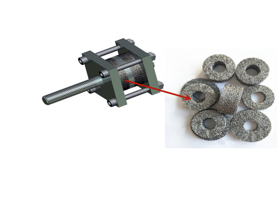 شبكة سلكية مصنوعة من النحاس الصناعي من أجل أداء تصفية طويل الأمد