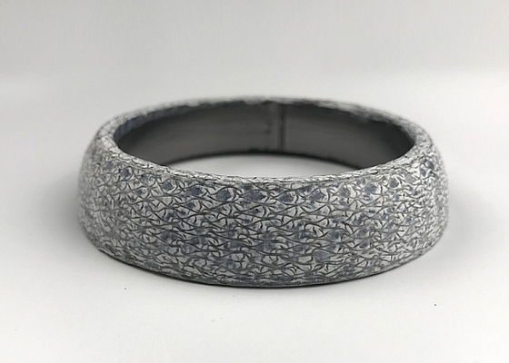 جوانات عادم شبكة أسلاك الفولاذ المقاوم للصدأ 35 * 41 * 25.6mm الجرافيت ختم طوقا OEM