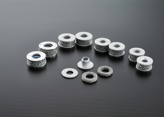 حلقة معدنية دائرية الشكل Sus محبوكة طوقا شبكة سلكية مضغوطة لمحرك السيارة