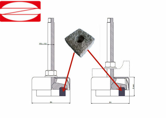 ODM مرشح شبكة السلك الخيطية دائمة قطرها 0.11 ملم للموثوقية