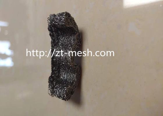 خاص على شكل W محبوك شبكة سلكية طوقا الفولاذ المقاوم للصدأ 0.11mm