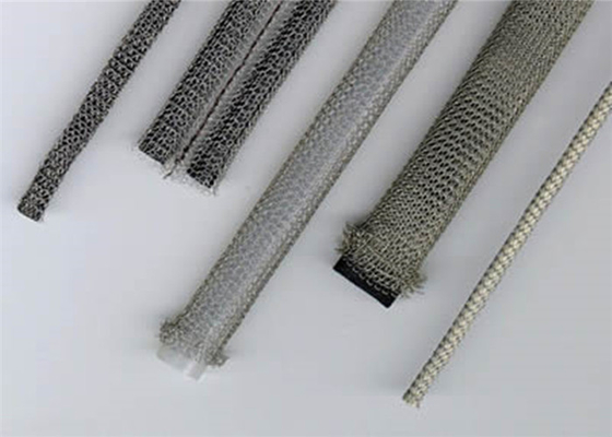 3mm-10mm النحاس النقي محبوك شبكة مقاومة للتآكل OEM التدريع شبكة سلكية
