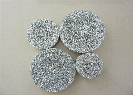 أبيض رقائق الألومنيوم محبوك شبكة طول Dia118mm مخصصة للسيارات