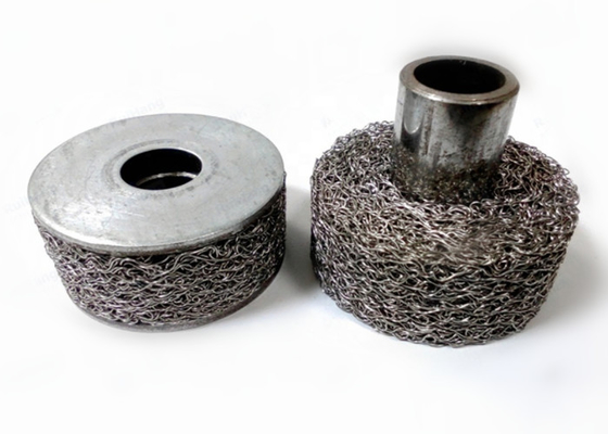 أسطواني مقاوم للصدمات مضغوط شبكة سلكية مرشح الفولاذ المقاوم للصدأ 310 0.08mm-0.55mm