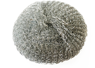 10g 4cm الفولاذ المقاوم للصدأ تنظيف الكرة فضية اللون مخصصة للمطعم