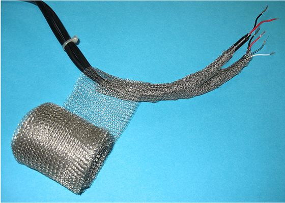 50mm WrapShield محبوك حشية شبكة سلكية لحماية كابلات EMI