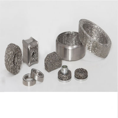 الفولاذ المقاوم للصدأ AISi 316 الشبكة السلكية المنسوجة المضغوطة قطر غاز 15mm