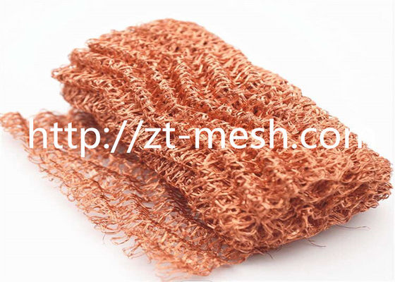 Emi/Rfi Shielding 30mm Knitted Wire Fabric Ring Wire Mesh Washer Corrosion Resistant For Car