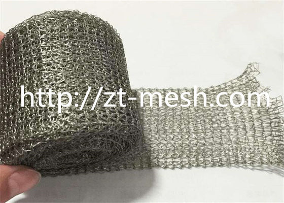 3.8-300 Model Stainless Steel Knittted Wire Mesh With Good Penetrability