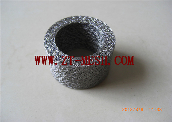 امتصاص الصدمات ضغط مرشح شبكة سلكية محبوك φ2-500mm نوع مسطح