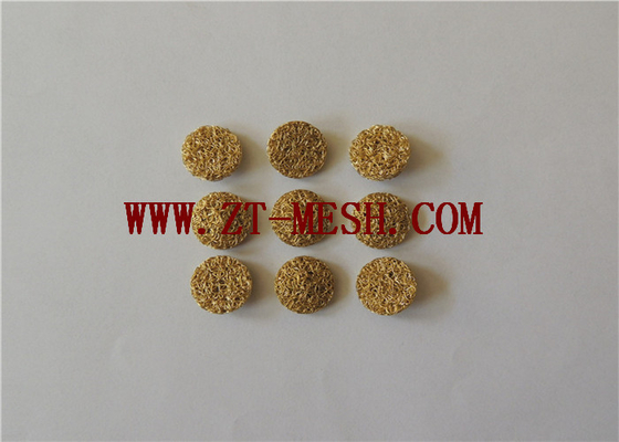 امتصاص الصدمات ضغط مرشح شبكة سلكية محبوك φ2-500mm نوع مسطح