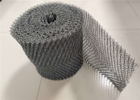 تصفية شبكة سلكية محبوكة معدنية مزدوجة الأسلاك النسيج عرض الدقة 400 مم SS316L حسب الطلب