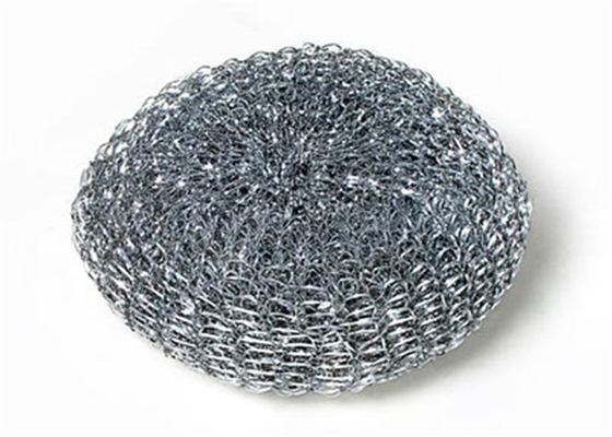 لينة سلامة محبوك النحاس تنظيف شبكة 6 مم -40 مم سماكة مقاومة درجات الحرارة العالية