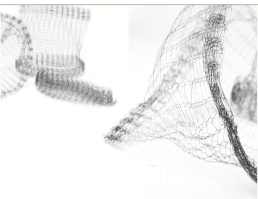 SS304 سلة زراعة شبكة سلكية محبوكة 0.05-0.48 مم لشجرة / زهرة