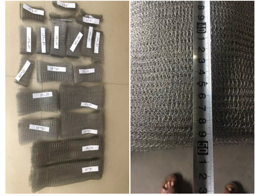 SS304 سلة زراعة شبكة سلكية محبوكة 0.05-0.48 مم لشجرة / زهرة