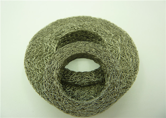 Sus304 0.23mm محبوك شبكة سلكية وسائد معدنية للأنابيب