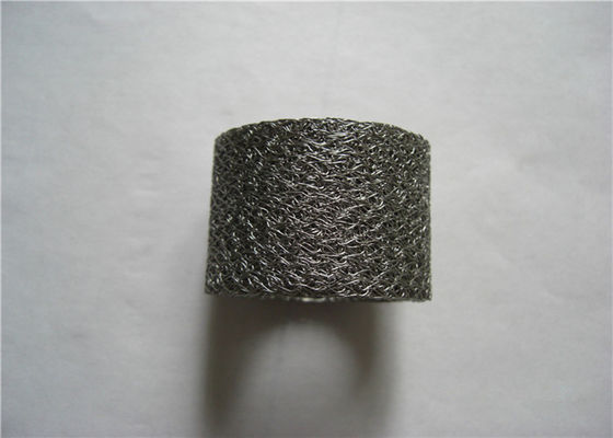 OD30mm أسطواني مضاد للاهتزاز جبل SS304 SS316 مضغوط شبكة سلكية 0.09 مم - 0.55 مم