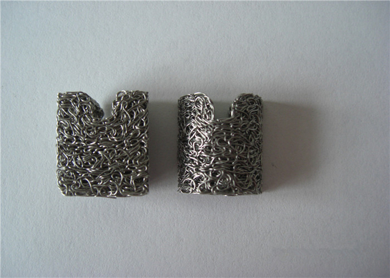 وسادة أسلاك الفولاذ Monel 80 * 50mm للدروع الحرارية / محرك مضاد للاهتزاز