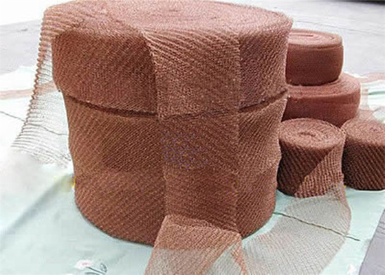 عرض 2.5-60 سم شبكة نحاسية محبوكة Rf Emi Shielding