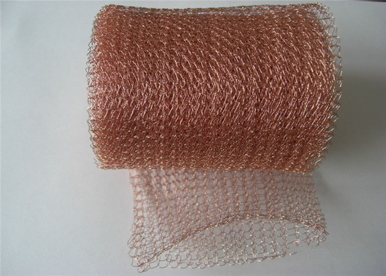 عرض 2.5-60 سم شبكة نحاسية محبوكة Rf Emi Shielding