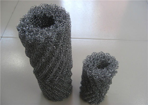 وسادة شبكة سلكية مجلفنة Demister أسطواني Filter200mm مرشح غاز سائل