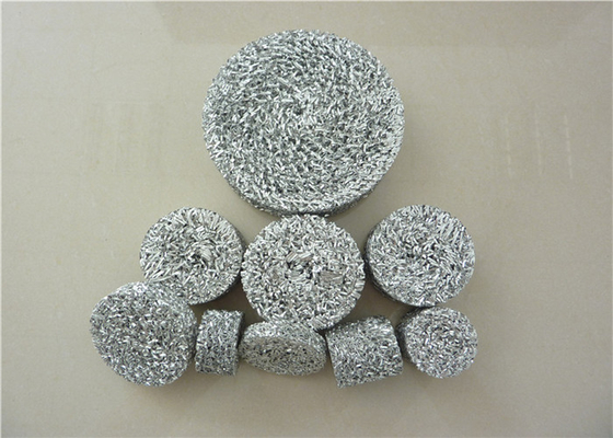 أبيض رقائق الألومنيوم محبوك شبكة طول Dia118mm مخصصة للسيارات