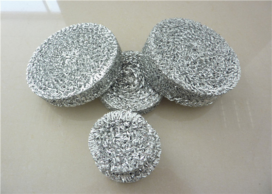 أبيض رقائق الألومنيوم محبوك شبكة طول Dia118mm مخصصة للسيارات