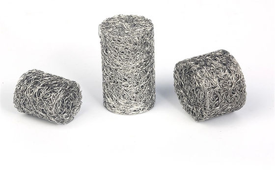 شاحنة تصفية محبوك شبكة مرشح SS304 1L 40mm 50mm 60mm 80mm كاتم صوت غسالة التخميد