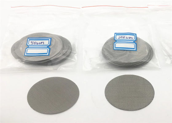 متعدد الطبقات 316L الفولاذ المقاوم للصدأ شبكة سلكية φ8 * 8 مم للتصفية