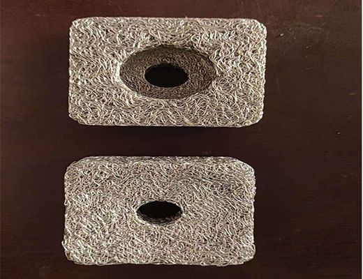 مقاومة عالية للتآكل الشبكة السلكية المضغوطة الخيطة للتصفية مستطيلة مواد sus 316