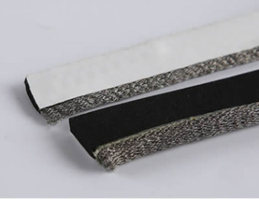 EMI Shielding Knitted Wire Mesh Gasket 316SS Square Ring φ5mm مطاط صناعي محفور