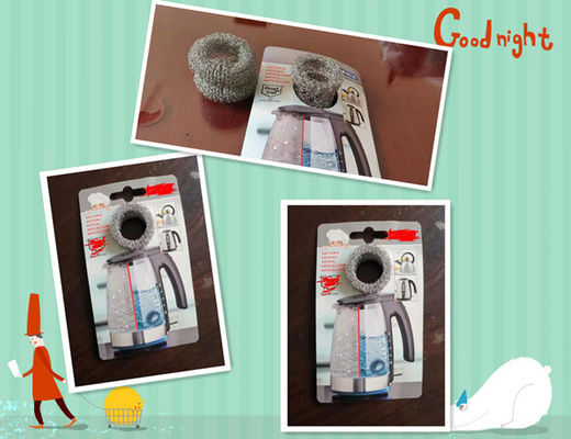 شبكة أسلاك محبوكة من الفولاذ المقاوم للصدأ 0.08 مم - 0.5 مم Dia OEM Kettle Filter Screen