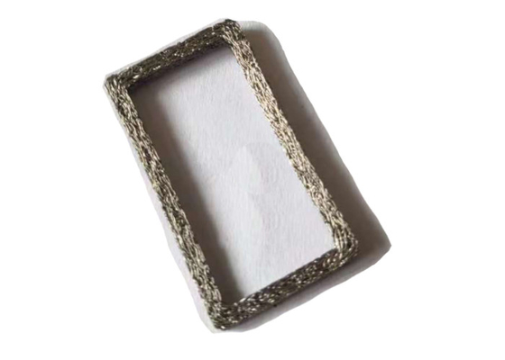 AISI304 14X10mm شبكة سلكية محبوكة مضغوطة لمرشح رغوة الثلج