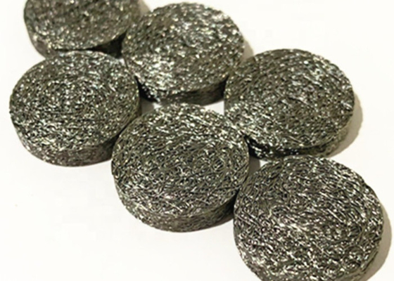 AISI304 14X10mm شبكة سلكية محبوكة مضغوطة لمرشح رغوة الثلج