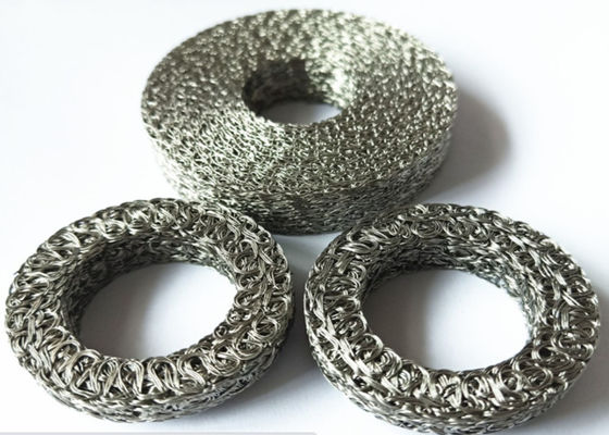 SS304 SS316 شبكة مرشح العادم طوقا شبكة شكل مخصص ISO9001 معتمد