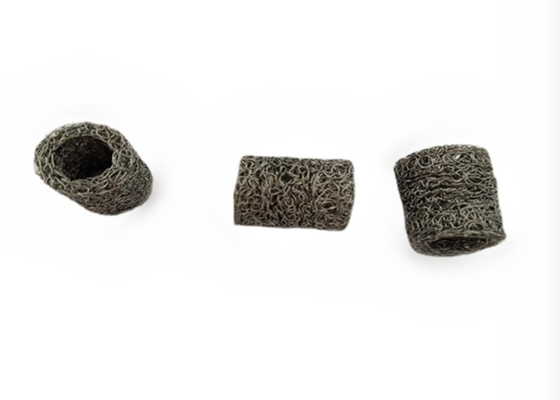 أسطواني مقاوم للصدمات مضغوط شبكة سلكية مرشح الفولاذ المقاوم للصدأ 310 0.08mm-0.55mm