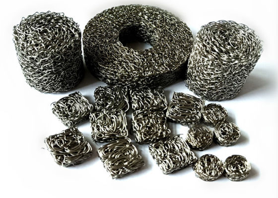 مربع الشكل المضغوط شبكة سلكية 80 مم 316 شبكة أسلاك الفولاذ المقاوم للصدأ تصفية