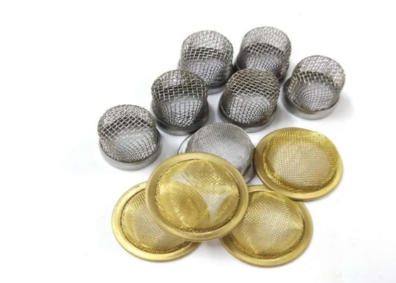 1-100mesh أقراص تصفية شبكة الأسلاك المنسوجة 10 م 30 م عينة حفرة مربعة المتاحة