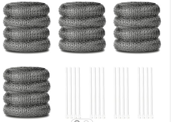 المجلفن شبكة الفولاذ المقاوم للصدأ الفراكة 10 جرام 15 جرام شكل دائري قدرة تنظيف قوية