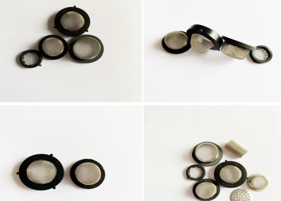 1-100mesh أقراص تصفية شبكة الأسلاك المنسوجة 10 م 30 م عينة حفرة مربعة المتاحة