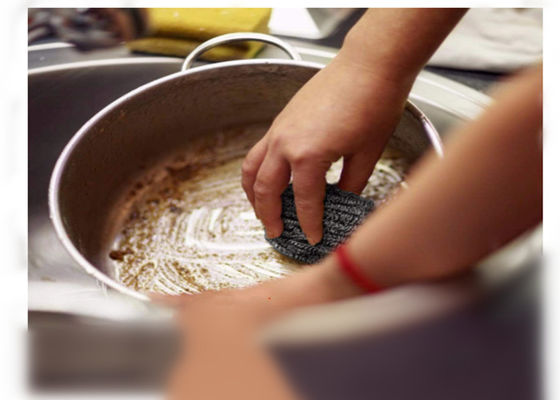 Household Stainless Steel Cleaning Ball For Decontamination And Cleaning Of Kitchen Utensils And Industrial Surfaces 6*9cm 20g